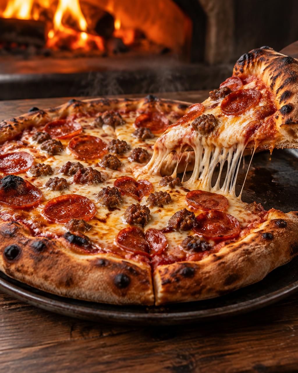 Stone-Fired Pizza